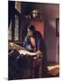 The Geographer, 1668-1669-Johannes Vermeer-Mounted Giclee Print