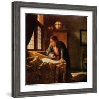 'The Geographer', 1669, (1911)-Jan Vermeer-Framed Giclee Print