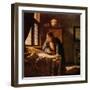 'The Geographer', 1669, (1911)-Jan Vermeer-Framed Giclee Print