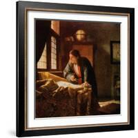 'The Geographer', 1669, (1911)-Jan Vermeer-Framed Giclee Print