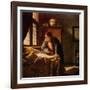 'The Geographer', 1669, (1911)-Jan Vermeer-Framed Giclee Print