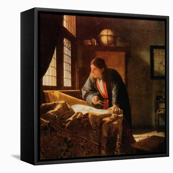 'The Geographer', 1669, (1911)-Jan Vermeer-Framed Stretched Canvas