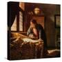 'The Geographer', 1669, (1911)-Jan Vermeer-Stretched Canvas