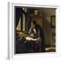 The Geographer. 1669-Johannes Vermeer-Framed Giclee Print