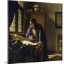 The Geographer. 1669-Johannes Vermeer-Mounted Giclee Print