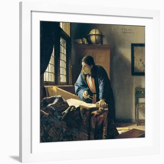 The Geographer-Johannes Vermeer-Framed Giclee Print