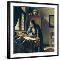The Geographer-Johannes Vermeer-Framed Giclee Print
