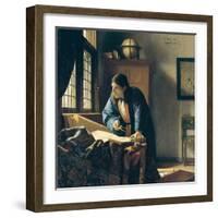 The Geographer-Johannes Vermeer-Framed Giclee Print