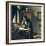 The Geographer-Johannes Vermeer-Framed Giclee Print