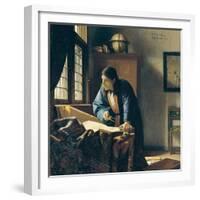 The Geographer-Johannes Vermeer-Framed Giclee Print