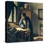 The Geographer-Johannes Vermeer-Stretched Canvas