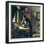 The Geographer-Johannes Vermeer-Framed Premium Giclee Print