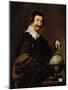 The Geographer-Diego Velazquez-Mounted Giclee Print