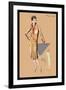 The Geometry of Fashion-null-Framed Art Print