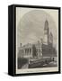 The George a Clark Townhall, Paisley-Frank Watkins-Framed Stretched Canvas