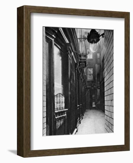 The 'George and Vulture' Tavern, London, 1926-1927-Taylor-Framed Giclee Print