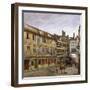 The George Inn, Borough High Street, Southwark, London, 1880-John Crowther-Framed Giclee Print