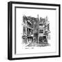 The George Inn, Southwark, London, 1887-null-Framed Giclee Print