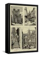 The George Stephenson Centenary, Newcastle Illustrated-null-Framed Stretched Canvas