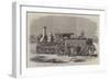 The George Stephenson Locomotive Engine Built at Hamilton-null-Framed Giclee Print