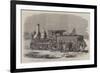 The George Stephenson Locomotive Engine Built at Hamilton-null-Framed Giclee Print