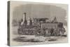 The George Stephenson Locomotive Engine Built at Hamilton-null-Stretched Canvas