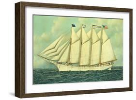 The George W. Truitt, Jr, 1906-Antonio Jacobsen-Framed Giclee Print