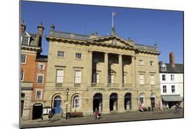 The Georgian Facade of the Town Hall and Butter Market Shopping Arcade-Stuart Forster-Mounted Photographic Print