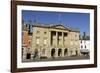 The Georgian Facade of the Town Hall and Butter Market Shopping Arcade-Stuart Forster-Framed Photographic Print