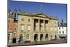 The Georgian Facade of the Town Hall and Butter Market Shopping Arcade-Stuart Forster-Mounted Photographic Print