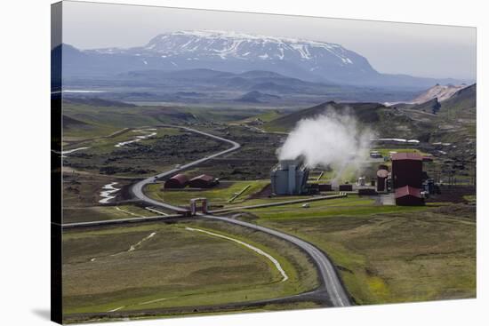 The Geothermal Krafla Power Station-Michael Nolan-Stretched Canvas