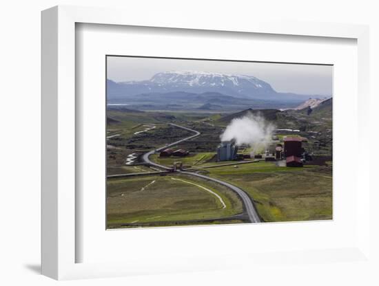 The Geothermal Krafla Power Station-Michael Nolan-Framed Photographic Print