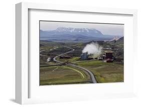 The Geothermal Krafla Power Station-Michael Nolan-Framed Photographic Print