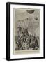 The German Army Manoeuvres, a Balloon Section at Work in the Mountains-William T. Maud-Framed Giclee Print