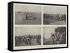 The German Army Manoeuvres in Westphalia-null-Framed Stretched Canvas