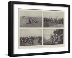 The German Army Manoeuvres in Westphalia-null-Framed Giclee Print