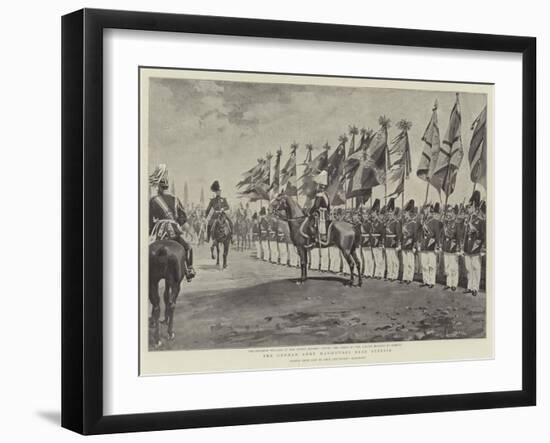 The German Army Manoeuvres Near Stettin-null-Framed Giclee Print