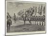 The German Army Manoeuvres Near Stettin-null-Mounted Giclee Print