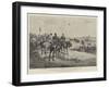 The German Army Manoeuvres Near Stettin-null-Framed Giclee Print