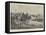 The German Army Manoeuvres Near Stettin-null-Framed Stretched Canvas