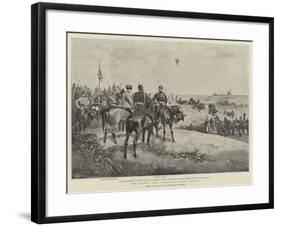 The German Army Manoeuvres Near Stettin-null-Framed Giclee Print