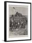 The German Army Manoeuvres-Henry Charles Seppings Wright-Framed Giclee Print