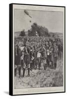 The German Army Manoeuvres-Henry Charles Seppings Wright-Framed Stretched Canvas