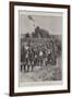 The German Army Manoeuvres-Henry Charles Seppings Wright-Framed Giclee Print