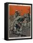 The German Army on the Western Front Makes Its Final Effort-Eduard Thony-Framed Stretched Canvas