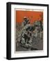 The German Army on the Western Front Makes Its Final Effort-Eduard Thony-Framed Art Print