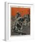 The German Army on the Western Front Makes Its Final Effort-Eduard Thony-Framed Art Print