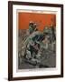 The German Army on the Western Front Makes Its Final Effort-Eduard Thony-Framed Art Print