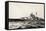 The German Battleship Bismarck of the German Kriegsmarine During Early World War II-null-Framed Stretched Canvas