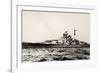 The German Battleship Bismarck of the German Kriegsmarine During Early World War II-null-Framed Photographic Print